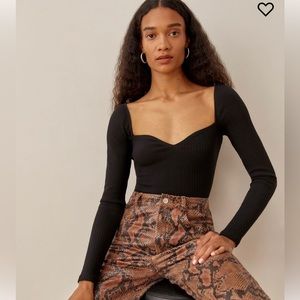 Reformation October Knit Top